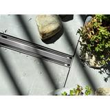 Linear drainage REA Neox Slim pro NICKIEL BRUSH 90