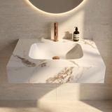 Wandwaschbecken REA Aresa Cold Jade 70