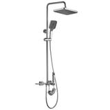 REA HELIX BRUSHED NICKEL INOX dušikomplekt