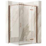 Duschkabine Rea Bruno 120x90 Brush Copper