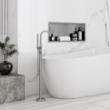 EINBAU REGAL BADEZIMMER 30x60 gebürsteter stahl