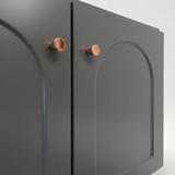 Badezimmermöbel-Set mit Waschbecken Denver 60cm Grey