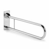 Folding bathroom grab bar Chrome