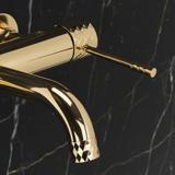 Bathroom faucet Rea Lungo Diamond Gold