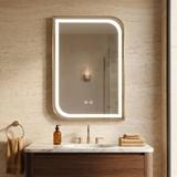 Зеркало LED ZONE 80X60  GOLD BRUSH