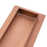 Duschrinne Rea Pure Neo brushed copper 60