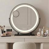 Mirror LED MAKE-UP Black 40 cm