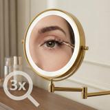 Mirror LED Glow Old Gold