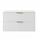 Waschtischunterschrank Rea Mono 80cm White