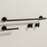 Badezimmer-Accessoire-Set Ari Black 4-teilig