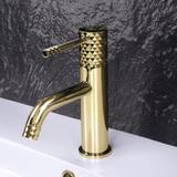 Bathroom faucet Rea Lungo Diamond Gold