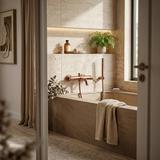 Wannenarmatur REA Venti Brush Copper