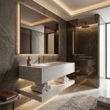 Wandwaschbecken REA Apollo Gran Cloud Sky 70