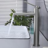 Rea Foss Nickel Brush High slavina za umivaonik