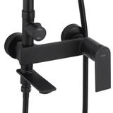 REA STORM suihkusetti BLACK MAT BLACK MATT