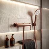 Duschschlauch mit Verdrehschutz Rea Brush Copper 150 cm