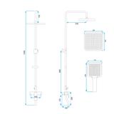 Shower set MY2021-77C REA ARGUS TYTAN