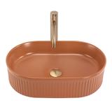 Countertop washbasin Rea Vanda Cinnamon Matt