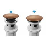 Waschbecken-Siphon Klik-Klak Universal REA Flow Brush Copper