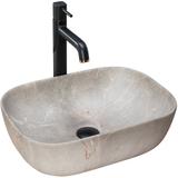 Aufsatzwaschbecken Rea Livia Beige