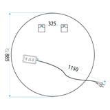Mirror LED 90cm BAS