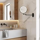 Mirror LED Glow Black