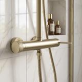 Kit de douche Rea Foss Clif Brush Gold