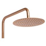 Kit de douche avec thermostat REA Lungo Copper Brush