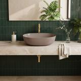 Aufsatzwaschbecken Rea Lisa Beige Shiny