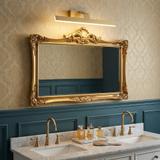 Bad LED-Wandleuchte SWE007-1W 43cm BRUSH GOLD
