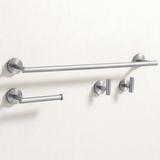 Badezimmer-Accessoire-Set Ari Brush Nickel 4-teilig