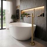 Free-standing faucet Rea Venti Brush Gold