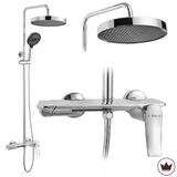 Shower set Rea Vision Chrome