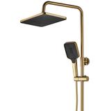Σετ ντουζιέρας με θερμοστάτη REA ROB Brushed Gold