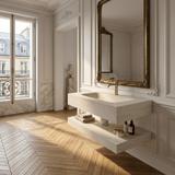 Wandwaschbecken REA Apollo Gran Cloud Sky 80