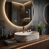 Countertop washbasin Rea Marcela 60 Saturn