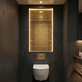 Mosaik Dekor P14457 30x30cm Gold Glass