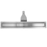 Linear drainage REA Neox Superflow BRUSH NICKEL 50