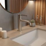 Bathroom faucet Rea Foster Brush Nickel Low