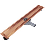 Scarico lineare REA Neox pro Brush Copper 100