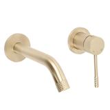 Wall Mounted faucet REA Venti Brush Gold
