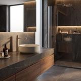 Bathroom faucet Rea Grace Brush Nickel High