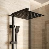 Квадратен душ пита REA JS-P015B 30cm Black