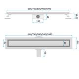 Duschrinne REA Neox pro Titan 100