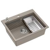 Granitspülbecken KURT 110 WORKSTATION BEIGE