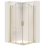 Душ кабина REA Montana Double Gold Brush 80x80