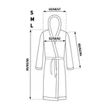 Szlafrok Kigurumi Męski Miś XL
