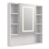 LED-Spiegelschrank Rea Luna 70x80cm