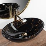 REA Pamela Pamela Black Marble Shiny