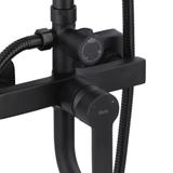 Shower set REA ARGUS BLACK MATT